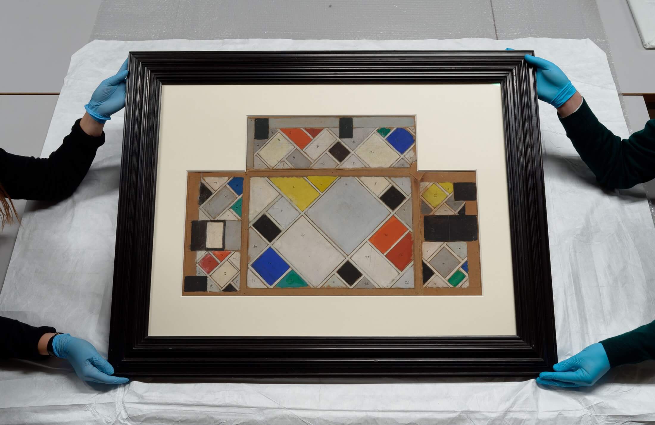 maquette Van Doesburg